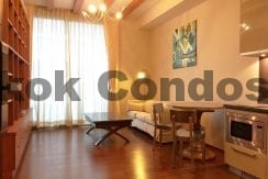 Warm 1 Bed Thonglor Condo for Rent Quattro by Sansiri Condo Rental Thonglor_BC00159_1